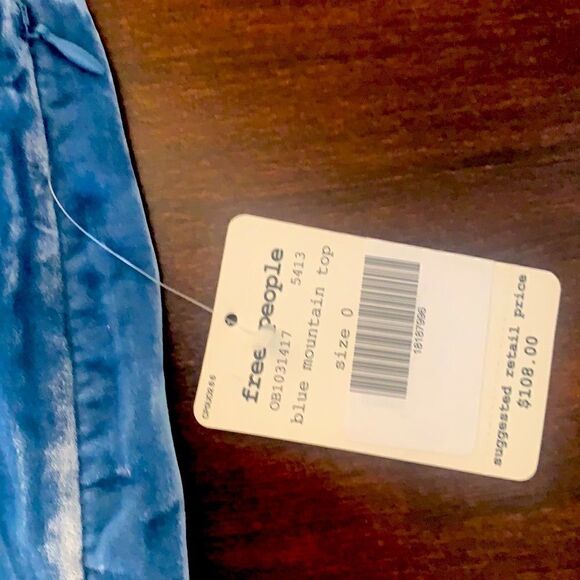 Free people velvet midi skirt size XS(0), NWT - Picture 4 of 9